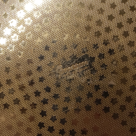 Vintage Stratton Gold Leaf Compact Made in England - Picture 8 of 10